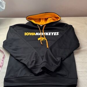 Rivalry Threads Black and Gold Iowa Hawkeyes Hoodie